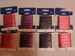 Lint diverse kleuren satijn 40mm p/24mtr  (8x3mtr) 