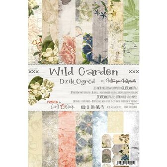 Paper pad A4 Wild Garden p/set