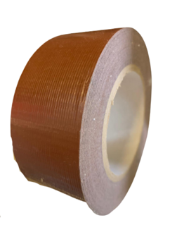 DUCT tape bruin 50mm p/50mtr 