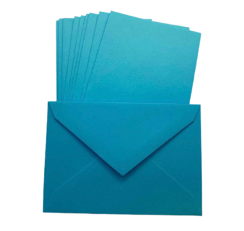 Envelop lichtblauw 7x10cm p/50st 