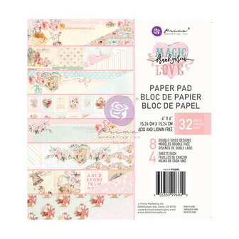 Paper pad Magic Lover 15x15cm p/30vel