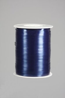 Krullint donkerblauw 10mm p/250mtr breed