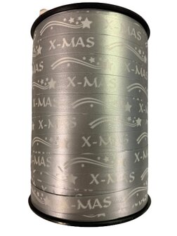Krullint zilver 10mm p/250mtr X-MAS