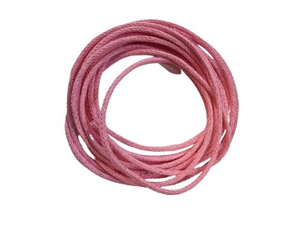 Papery cord roze 4mm p/5mtr