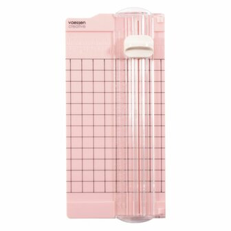 Papiersnijder roze mini 6.5x15.3cm p/st