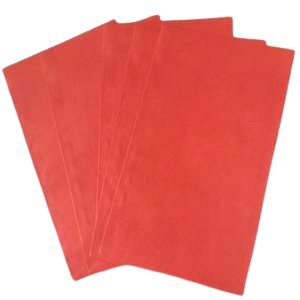 Zakken rood 12x19cm p/50st papier