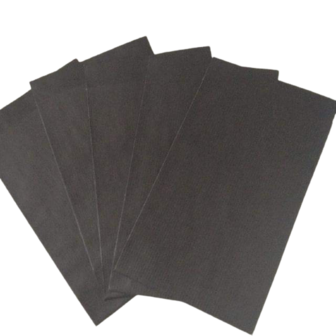 Zakken zwart 12x19cm p/250st papier
