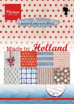 Paper pad 15x20cm Made in Holland p/32vel