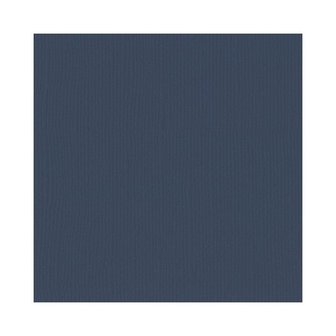 Cardstock donkerblauw A4 216gr p/10vel linnen