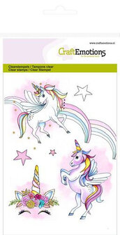 Clear stamp Unicorn A6 p/st