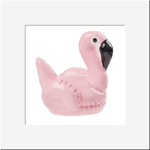 Flamingo lichtroze 3D 4cm p/st polystone