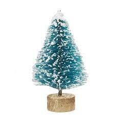 Kerstboom sneeuw 3.5cm p/3st