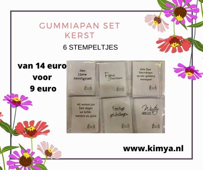 KGKD den bosch aanbieding 10: gummiapan feestdagen p/6st