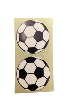 Stickers voetbal p/20st