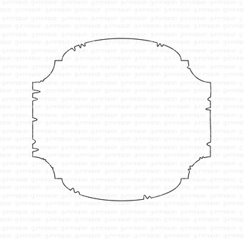 Stamp fles label p/st rubber unmounted