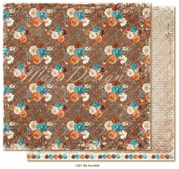 Scrappapier Bohemian Harmony Be Humble 30.5x30.5cm p/vel 