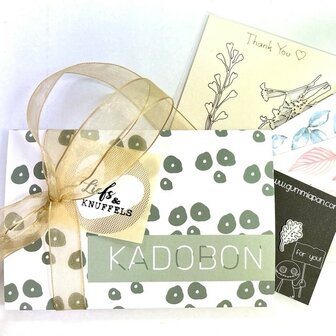 Kimya kadobon &euro;5.00 