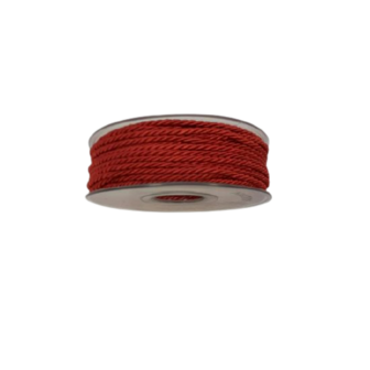 Koord rood 2.5mm p/m gedraaid