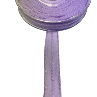 Lint paars 15mm p/mtr 3 strepen MARTINA 