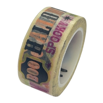 Masking tape Halloween very scary 20mm p/10m