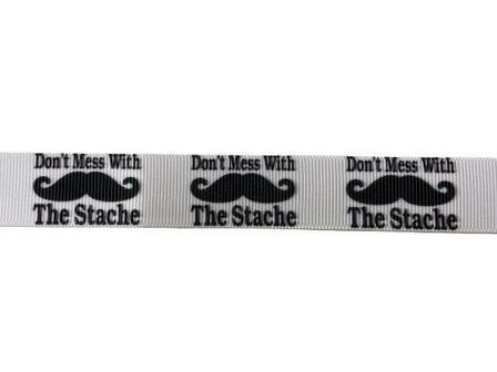 Lint wit snor dont mess with mustache 22mm p/m