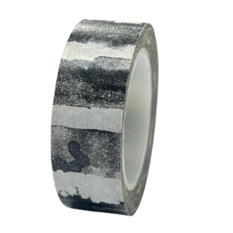 Masking tape zwart verf 15mm p/10m 