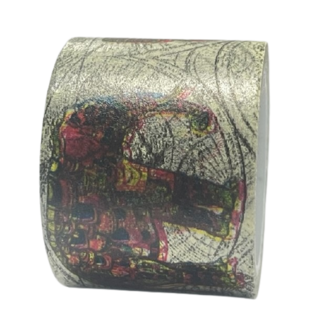 Masking tape creme olifant vlinder 30mm p/5m 