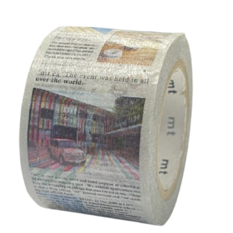 Masking tape kranten 30mm p/10m 