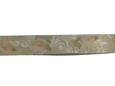 Lint creme rozen 25mm p/m