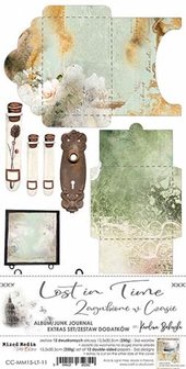 Junk Journal Lost in time 15x30.5cm p/12vel