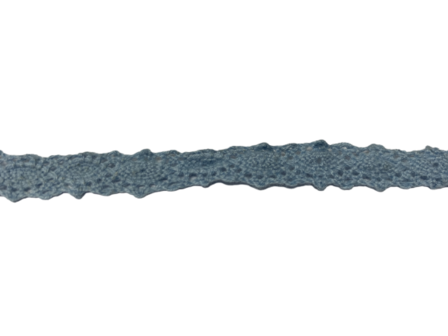 Lint blauw 12mm p/mtr kant 