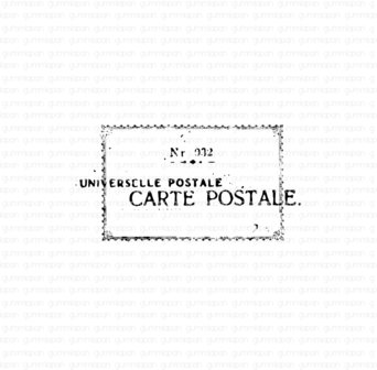 Stamp postzegel 47x25mm p/st rubber unmounted 