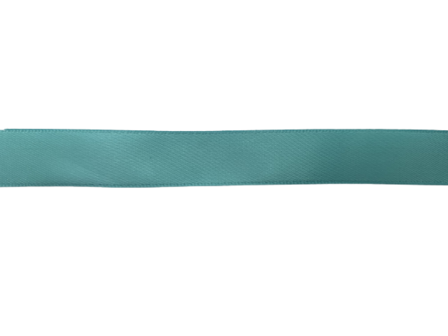 Lint turquoise 16mm p/mtr satijn