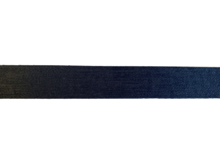 Lint zijde blauw 15mm p/mtr SYRIA 