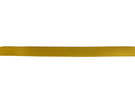 Lint geel 10mm p/mtr lennon ribsLint grosgrain 