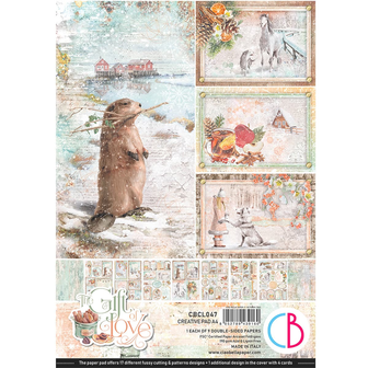 Paper pad The gift of love Creative A4 p/9vel