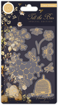 Clear stamp Tell the bees special edition p/8st