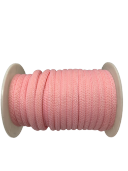 Lint roze sieradenband dia5mm p/mtr