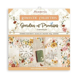 Paper pad 30.5x30.5cm Garden of promises p/10vel