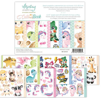 Paper pad Cute Book 15.2x20.3cm p/24vel