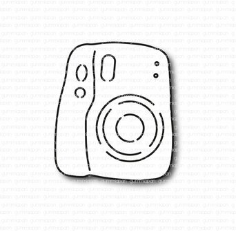 Stans mini polaroid camera 11,5x13,6mm p/st