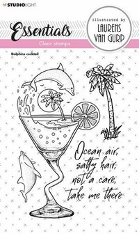 Clear stamp Essentials nr.260 A6 p/st cocktail