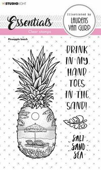Clear stamp Essentials nr.258 A6 p/st ananas