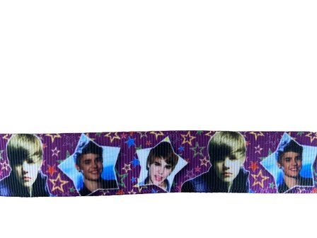 Lint paars Justin 22mm p/m