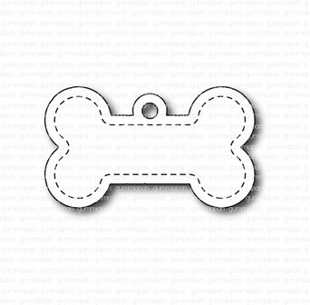 Stans dog tag 31.4x18.1mm p/st