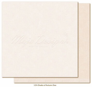 Scrappapier Autumn Dew 30.5x30.5cm p/vel monochromes