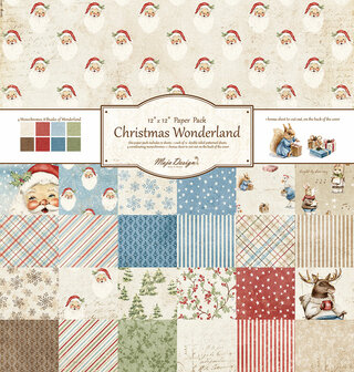 Paper pad 30.5x30.5cm Christmas Wonderland p/20vel 