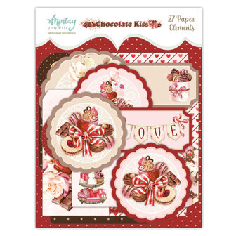 Paper elements Chocolate Kiss p/27st