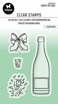 Clear stamp Essentials nr.350 A7 p/st champagne