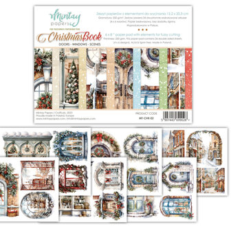 Paper pad  Christmas book 2 15.2x20.3cm p/24vel